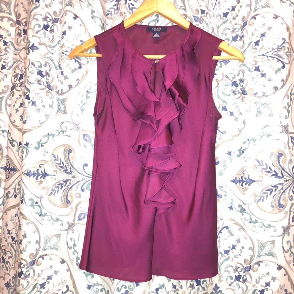Women’s Chaps sleeveless blouse